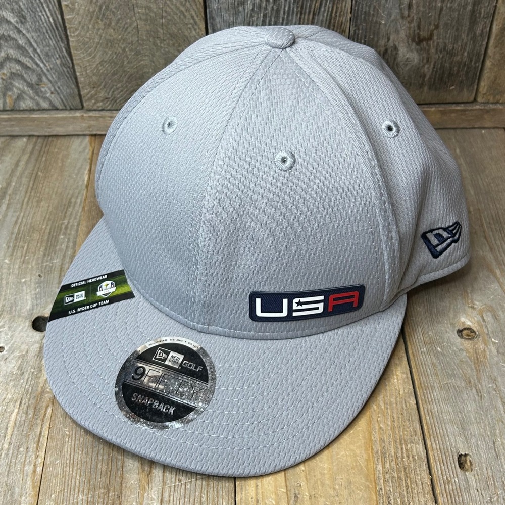 New Era Golf 9FIFTY USA 2020 Ryder Cup Team Snapback Hat Whistling Strait